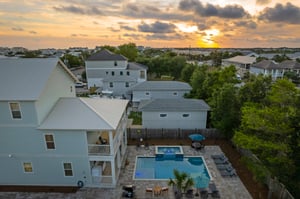 A Destin Sunset over the Harbor