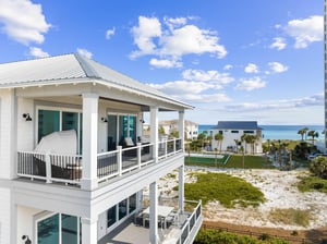 Covered Balconies with Gulf Views