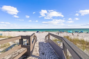 Boardwalk From Private Beach Access