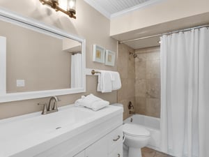 2nd floor shared guest bathroom