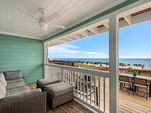 Back patio and deck