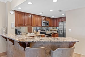 Kitchen with Bar Seating