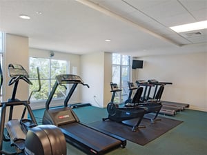 Community fitness room