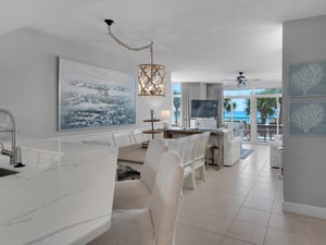 Kitchen with Bar Seating