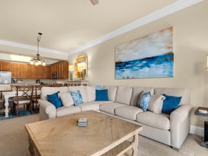 Living area with Sectional Seating