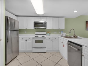 Kitchen with Stainless Appliances