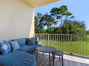 Balcony providing comfortable seating just the spot to watch the wildlife