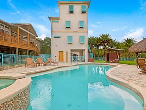 Large Lagoon Style Pool