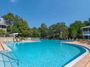 Cottage Pool, one of two you have access to when you stay at Cottage 175