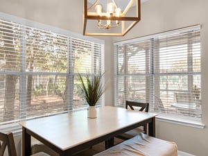 Dining Area with View of Screened Porch