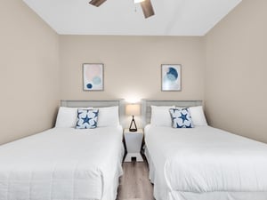 Guest Bedroom with 2 full beds