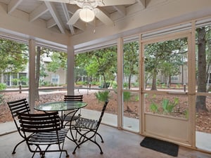 Walkway to Pool from Porch