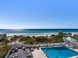 View of Pool From Patio