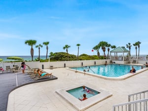 Pool Area  Hot Tub