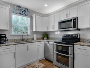 Kitchen with Stainless Appliance