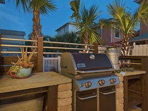 Outdoor Grilling Area for the Cook