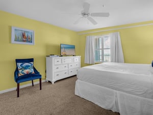 Bedroom 2 with King Bed and TV