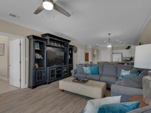 Living Room with Flat Screen