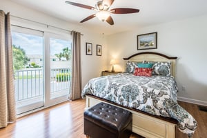 Primary Bedroom on 2nd Floor with Queen Bed