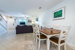 Dining and Living Areas on 1st Floor