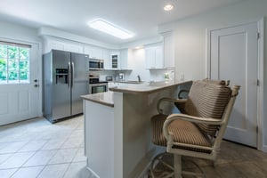 Kitchen on 1st Floor with Bar Seating