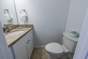 Half Bathroom on 1st Floor