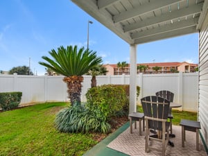 Private Patio Perfect for Enjoying Meals Outside