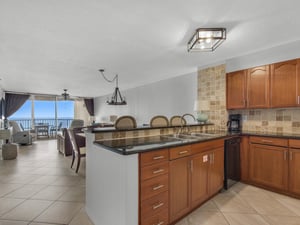 Kitchen with Bar Seating