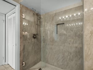 Walk in Shower in Primary Bath