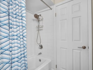 Guest Bathroom with Tub Shower Combo