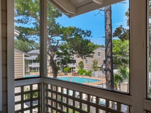 View of Cottage Pool from Patio