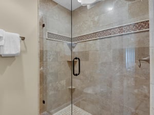 Walk in Shower in Primary Bath