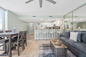 Kitchen with Bar Seating