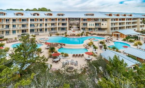 Sanctuary at Redfish providing 4 Complex Pools