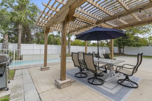 Poolside Pergola