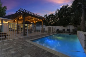 Pool and Pergola