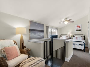 Loft with Additional Seating and Two Twin Beds