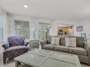 View of Kitchen From Living Area