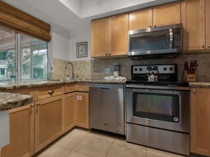 Kitchen with Stainless Steel Appliances