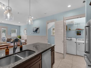 Laundry Area conveniently just off Kitchen