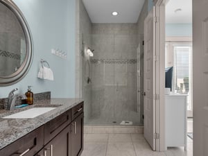 Carriage house bathroom