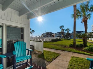 View of Pool from Patio