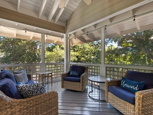 Relax on the Private Screened Balcony