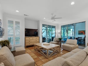 Flat Screen TV in Living Area