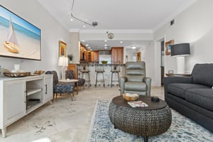 Living Room into Kitchen