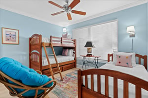 Bedroom 3 with Bunks and Trundle