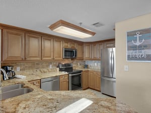 Kitchen with Stainless Steel Appliances