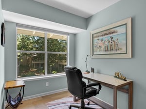 Quiet Work Station in Primary Bedroom