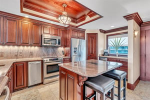 Kitchen with Stainless Appliances