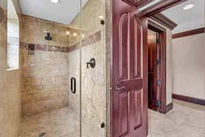 Walk in Shower in Hall Bathroom